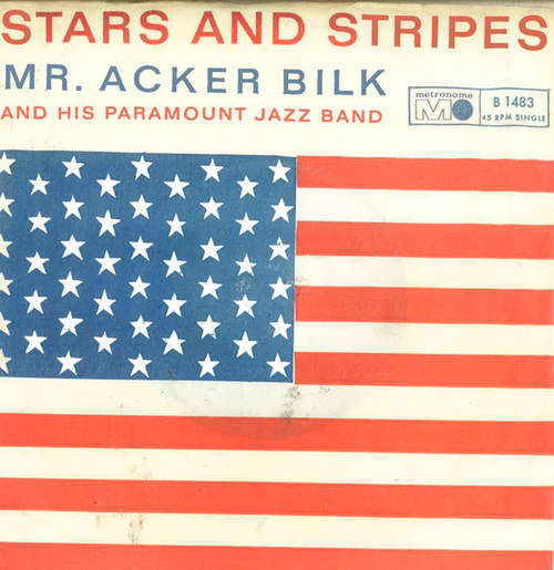 Cover Acker Bilk And His Paramount Jazz Band - Stars And Stripes (7, Single, yel) Schallplatten Ankauf