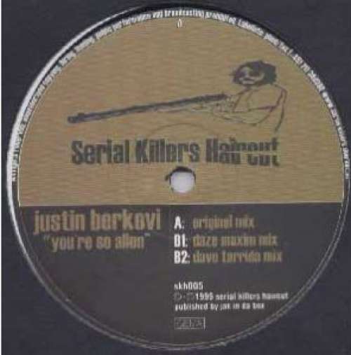Cover Justin Berkovi - You're So Alien (12) Schallplatten Ankauf