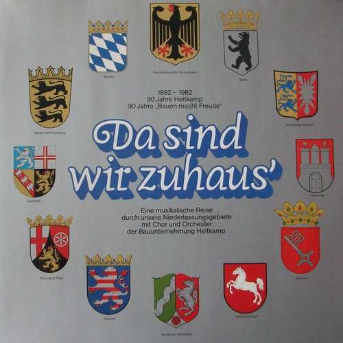 Cover Chor Und Orchester Der Bauunternehmung Heitkamp - Da Sind Wir Zuhaus'  (2xLP, Comp) Schallplatten Ankauf