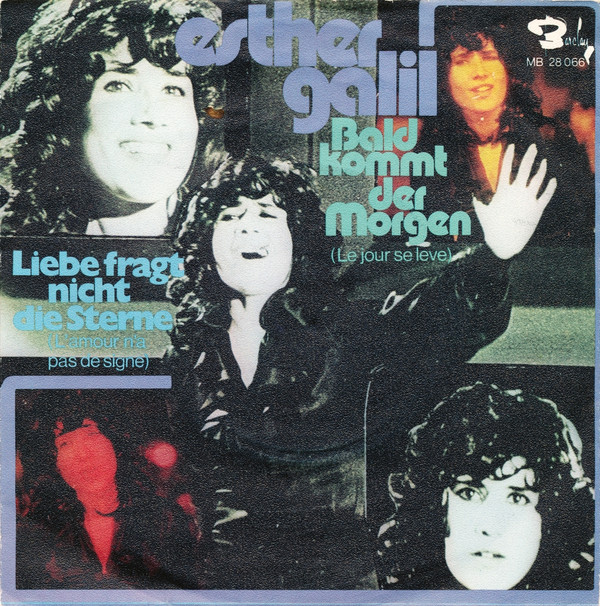 Cover Esther Galil - Bald Kommt Der Morgen (Le Jour Se Leve) (7) Schallplatten Ankauf