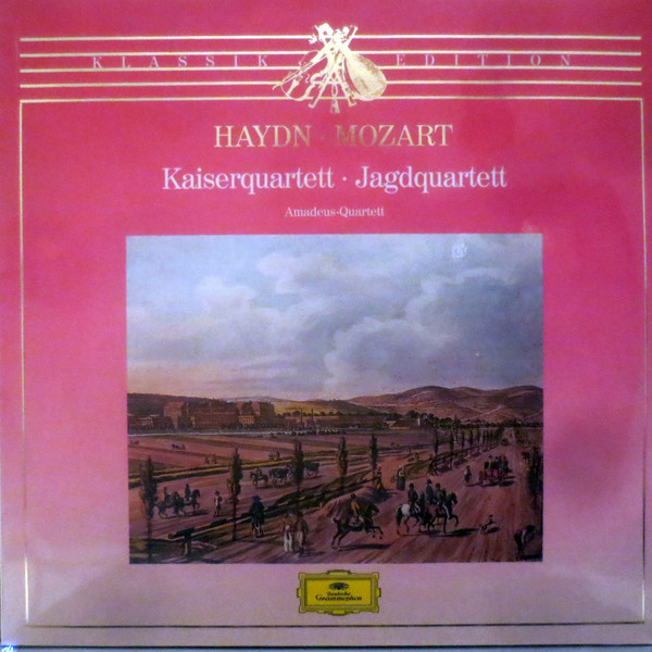 Cover Haydn* / Mozart* - Amadeus-Quartett - Kaiserquartett / Jagdquartett (LP, Club) Schallplatten Ankauf