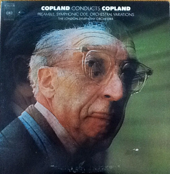Cover Aaron Copland, The London Symphony Orchestra - Copland Conducts Copland  (LP) Schallplatten Ankauf