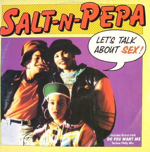 Cover Salt-N-Pepa* - Let's Talk About Sex! (12) Schallplatten Ankauf