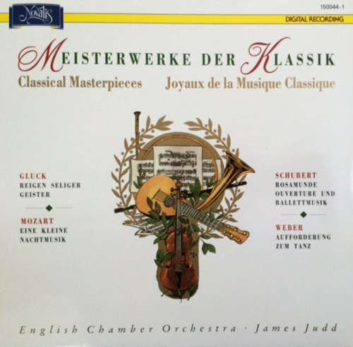 Cover Carl Maria von Weber, Wolfgang Amadeus Mozart, Franz Schubert, Christoph Willibald Gluck - Meisterwerke Der Klassik (LP) Schallplatten Ankauf