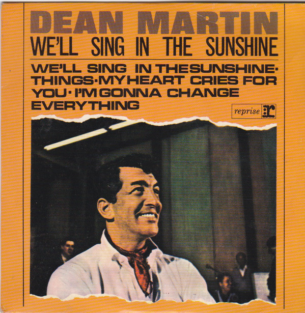 Cover Dean Martin - We'll Sing In The Sunshine (7, EP, Mono) Schallplatten Ankauf