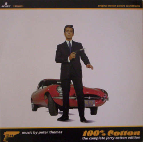 Cover Peter Thomas - 100% Cotton (The Complete Jerry Cotton Edition) (2xLP, Comp) Schallplatten Ankauf