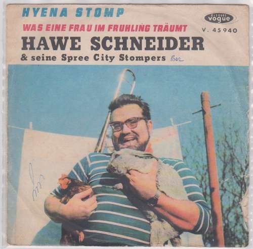 Cover Hawe Schneider, Spree City Stompers - Hyena Stomp (7, Single) Schallplatten Ankauf