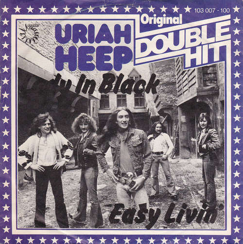 Cover Uriah Heep - Lady In Black / Easy Livin' (7, Single) Schallplatten Ankauf