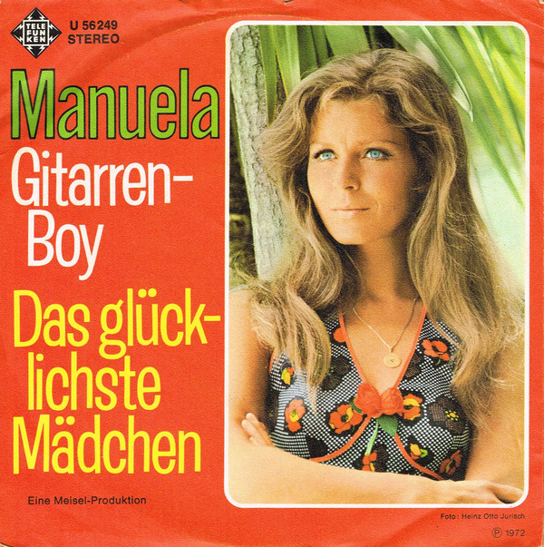 Cover Manuela (5) - Gitarren-Boy / Das Glücklichste Mädchen (7, Single) Schallplatten Ankauf