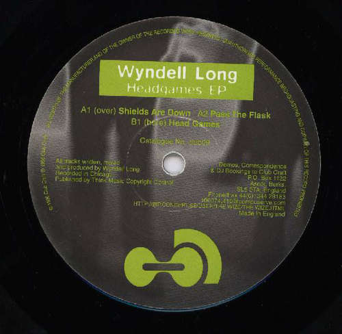 Cover Wyndell Long - Headgames EP (12, EP) Schallplatten Ankauf