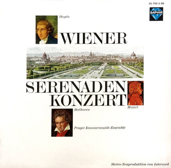 Cover Prager Kammermusik-Ensemble - Wiener Serenadenkonzert (LP) Schallplatten Ankauf