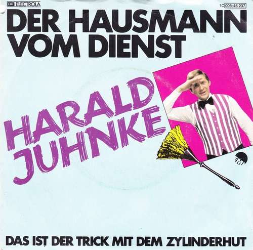 Cover Harald Juhnke - Der Hausmann Vom Dienst (7, Single) Schallplatten Ankauf