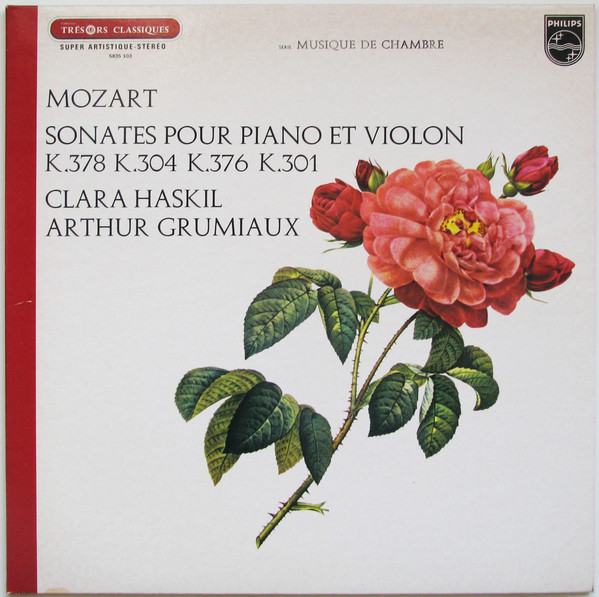 Cover Mozart* - Clara Haskil, Arthur Grumiaux - Sonates Pour Piano Et Violon K.378 K.304 K.376 K.301 (LP, Album, RE) Schallplatten Ankauf