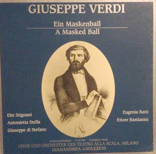 Bild Giuseppe Verdi - Ein Maskenball (3xLP + Box) Schallplatten Ankauf