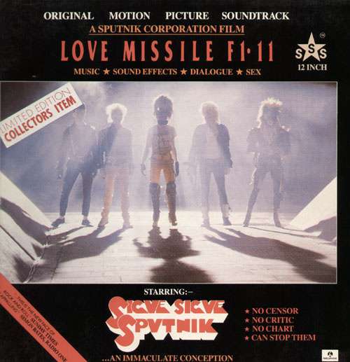 Cover Sigue Sigue Sputnik - Love Missile F1-11 (12, Ltd) Schallplatten Ankauf