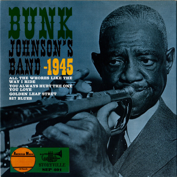 Cover Bunk Johnson's Band* - 1945 (7, EP) Schallplatten Ankauf