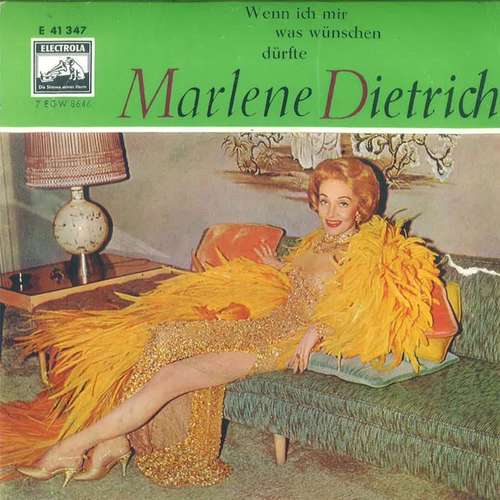 Cover Marlene Dietrich - Wenn Ich Mir Was Wünschen Dürfte (7, EP) Schallplatten Ankauf