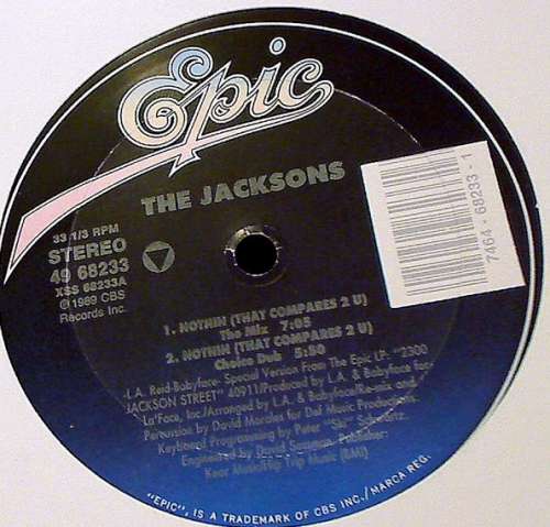Cover The Jacksons - Nothin (That Compares 2 U) (12) Schallplatten Ankauf