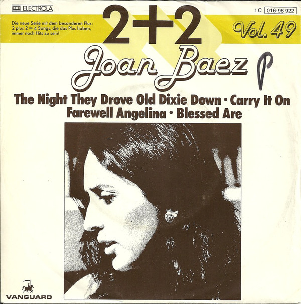 Cover Joan Baez - 2 + 2 Vol. 49 (7, EP) Schallplatten Ankauf