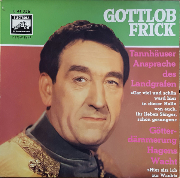 Cover Gottlob Frick - Tannhäuser Götterdämmerung (7, EP) Schallplatten Ankauf