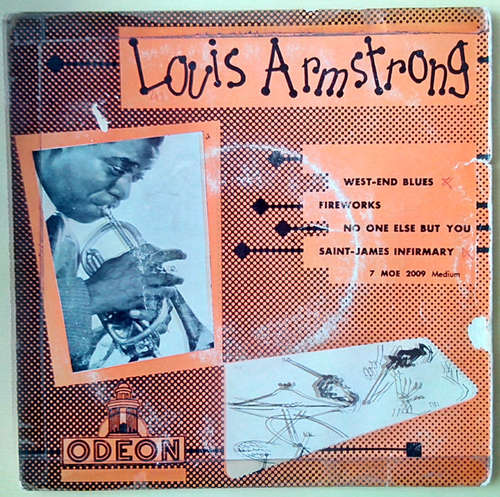 Cover Louis Armstrong - West-End Blues (7, EP) Schallplatten Ankauf