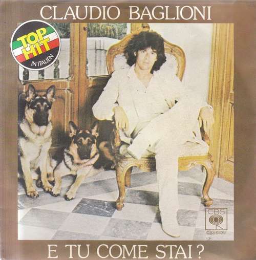 Cover Claudio Baglioni - E Tu Come Stai? (7) Schallplatten Ankauf