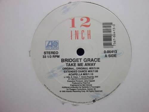 Cover Bridget Grace - Take Me Away (12) Schallplatten Ankauf