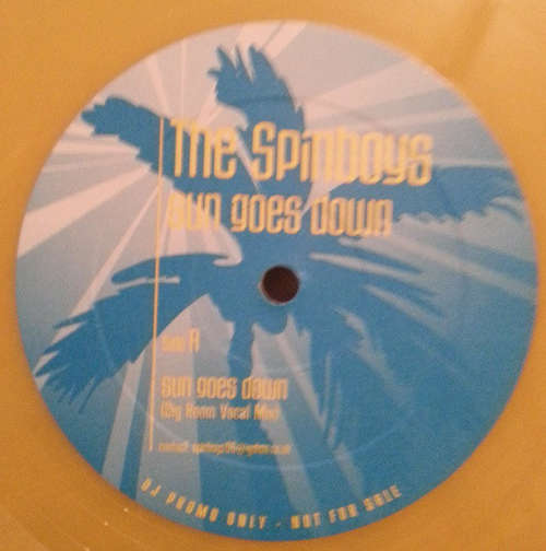 Cover The Spinboys - Sun Goes Down (12, Promo, Yel) Schallplatten Ankauf