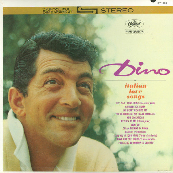 Cover Dean Martin - Dino (LP, Scr) Schallplatten Ankauf