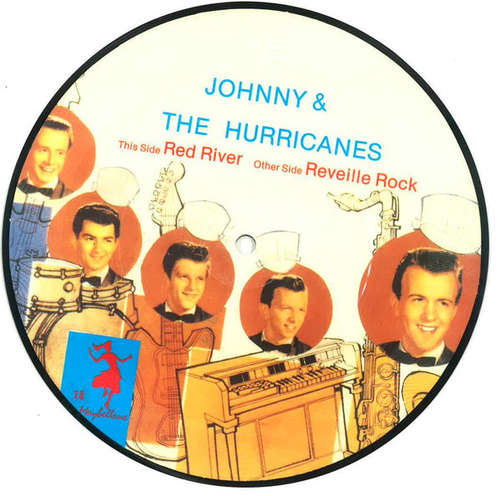 Cover Johnny & The Hurricanes* - Red River Rock / Reveille Rock (7, Single, Ltd, Pic) Schallplatten Ankauf