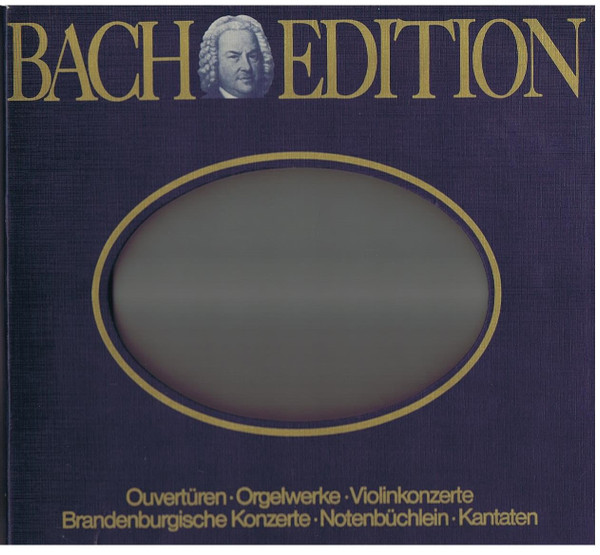 Bild Johann Sebastian Bach - Bach Edition  Ouvertüren•Orgelwerke•Violinkonzerte•Brandenburgische Konzerte•Notenbüchlein•Kantaten (6xLP, Comp, Box) Schallplatten Ankauf