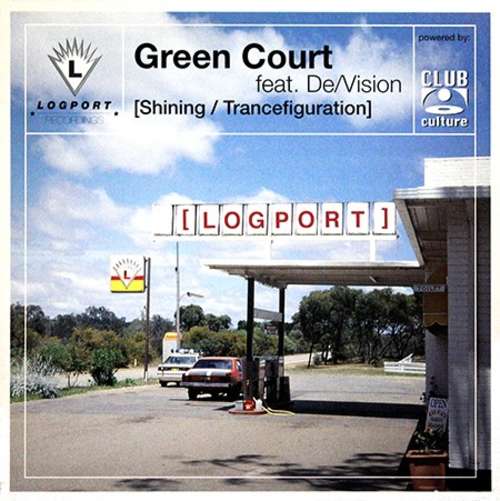 Cover Green Court Feat. De/Vision - Shining / Trancefiguration (12) Schallplatten Ankauf