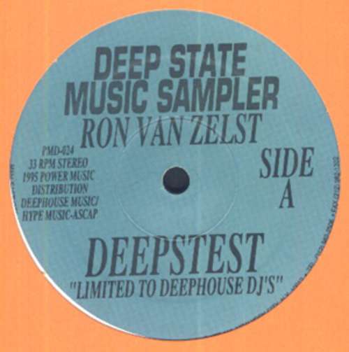 Cover Ron Van Zelst - Deep State Music Sampler (12, Smplr) Schallplatten Ankauf