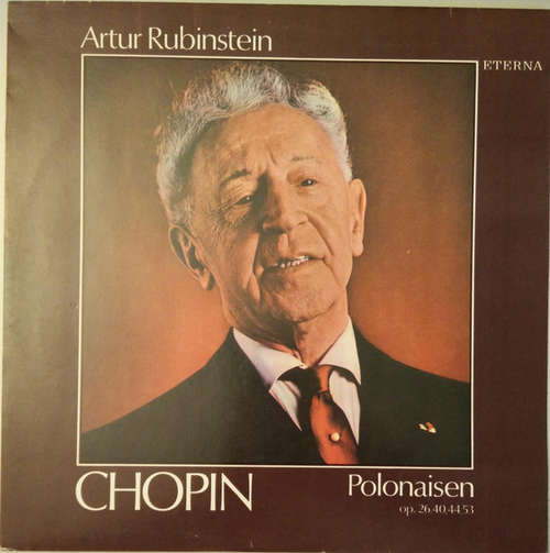 Cover Fryderyk Chopin* - Artur Rubinstein* - Polonaisen Op. 26, 40, 44, 53 (LP) Schallplatten Ankauf