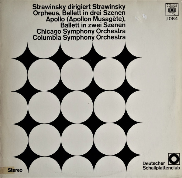 Cover Stravinsky*, Chicago Symphony Orchestra* / Columbia Symphony Orchestra - Strawinsky Dirigiert Strawinsky: Orpheus / Apollo (LP, Album) Schallplatten Ankauf