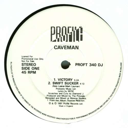 Cover Caveman - Victory (12, EP, Single, Promo) Schallplatten Ankauf