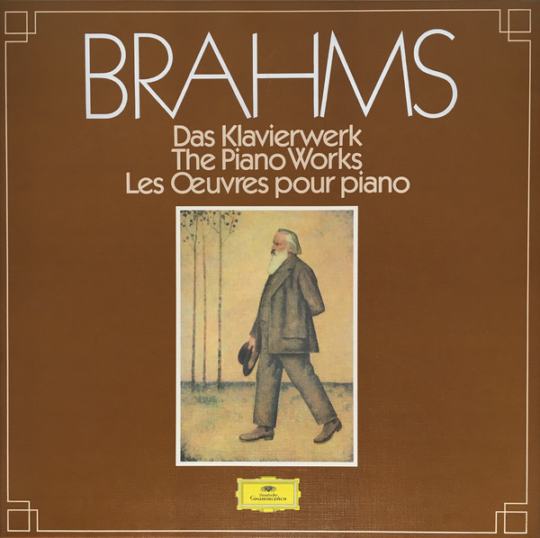 Cover Brahms* - Das Klavierwerk - The Piano Works - Les Œuvres Pour Piano (11xLP, Comp + Box) Schallplatten Ankauf