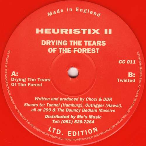 Cover Heuristix II* - Drying The Tears Of The Forest (12, Ltd, Red) Schallplatten Ankauf