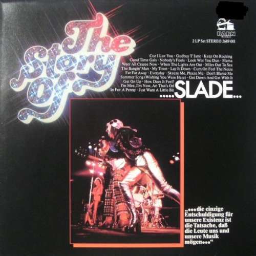 Cover Slade - The Story Of Slade (2xLP, Comp) Schallplatten Ankauf