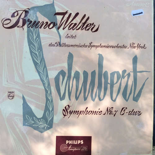 Bild Bruno Walter, New York Symphony Orchestra, Franz Schubert - Symphonie Nr. 7 In C-Dur (LP) Schallplatten Ankauf