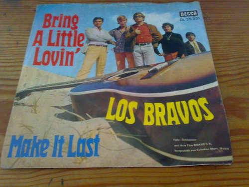 Cover Los Bravos - Bring A Little Lovin' / Make It Last (7, Single) Schallplatten Ankauf