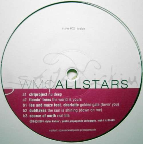 Cover Various - WMC Allstars (12) Schallplatten Ankauf