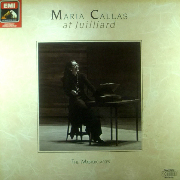 Cover Maria Callas, Eugene Kohn - Maria Callas at Juilliard The Masterclasses 3LP 153 (3xLP, Comp + Box, Mono, RM) Schallplatten Ankauf