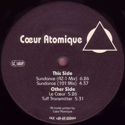 Cover Cœur Atomique - Cœur Atomique (12, Ltd) Schallplatten Ankauf