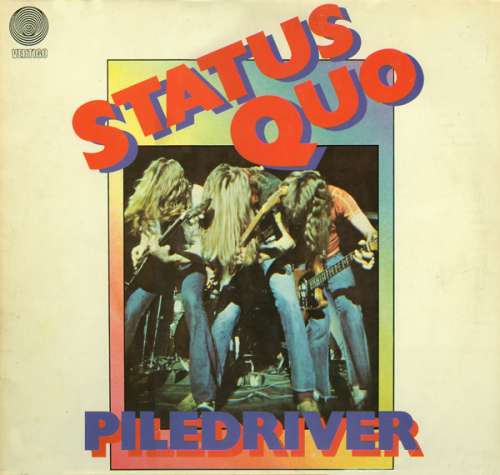 Cover Status Quo - Piledriver (LP, Album, Gat) Schallplatten Ankauf