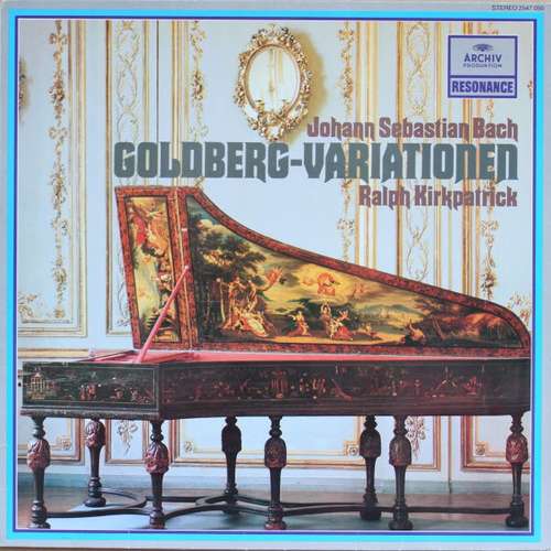 Cover Johann Sebastian Bach / Ralph Kirkpatrick - Goldberg-Variationen (LP, RE, RP) Schallplatten Ankauf