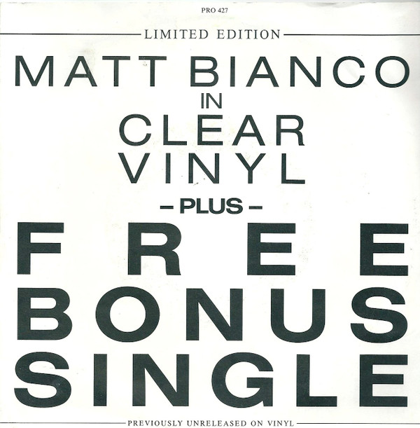 Cover Matt Bianco - Big Rosie (7, Ltd, Promo) Schallplatten Ankauf