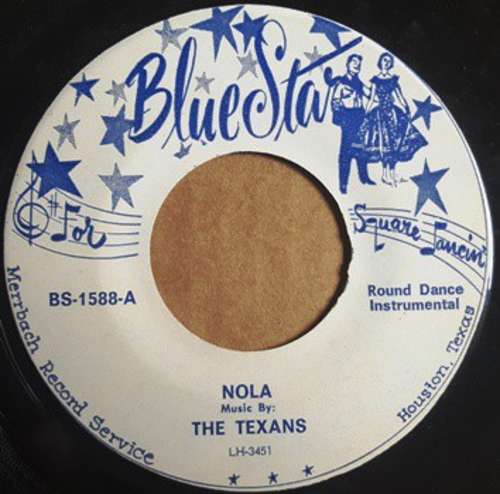 Cover The Texans - Nola / Jessie Polka (7, Single) Schallplatten Ankauf