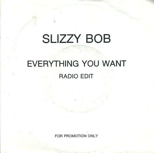 Cover Slizzy Bob - Everything You Want (7, Promo) Schallplatten Ankauf