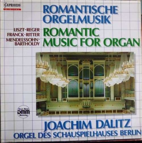 Cover Joachim Dalitz - Romantische Orgelmusik - Romantic Music For Organ (LP, Album) Schallplatten Ankauf